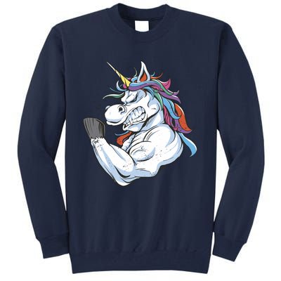 Strong Unicorn Creature Tall Sweatshirt