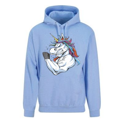 Strong Unicorn Creature Unisex Surf Hoodie