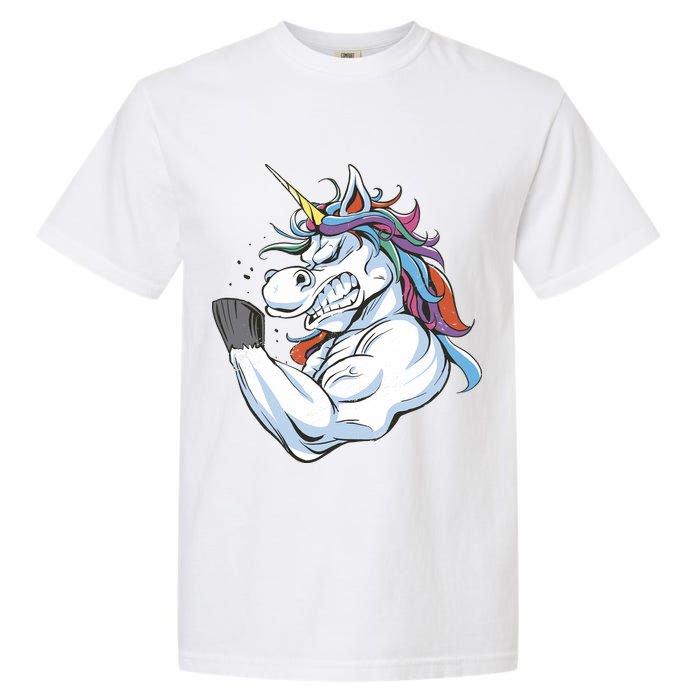 Strong Unicorn Creature Garment-Dyed Heavyweight T-Shirt