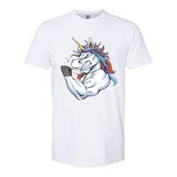 Strong Unicorn Creature Softstyle CVC T-Shirt