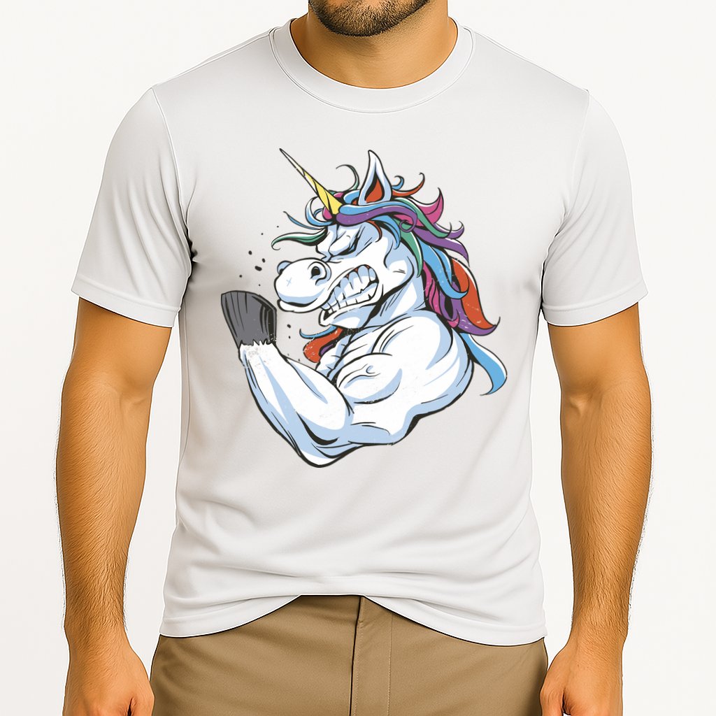 Strong Unicorn Creature Performance Shirt