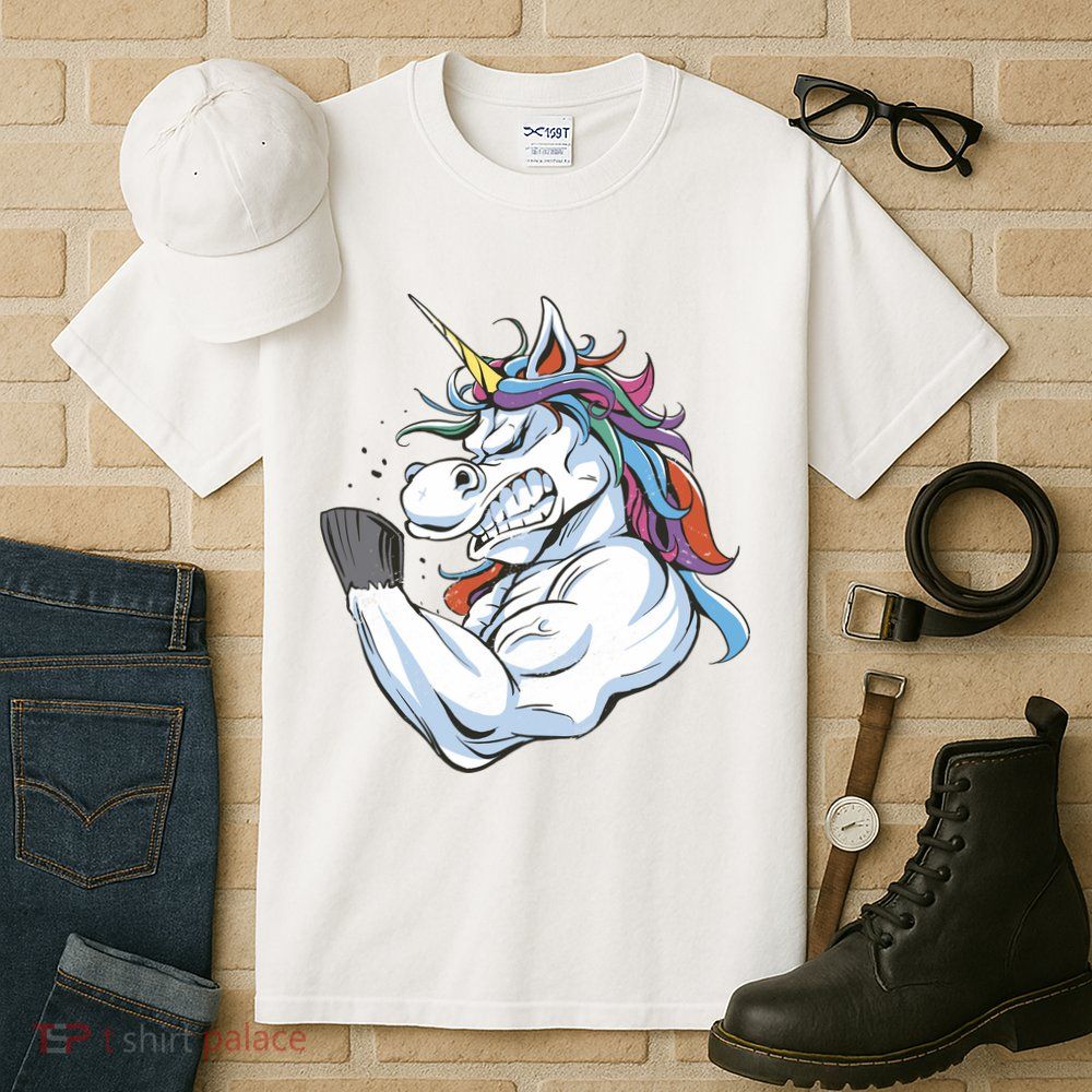 Strong Unicorn Creature Tall T-Shirt