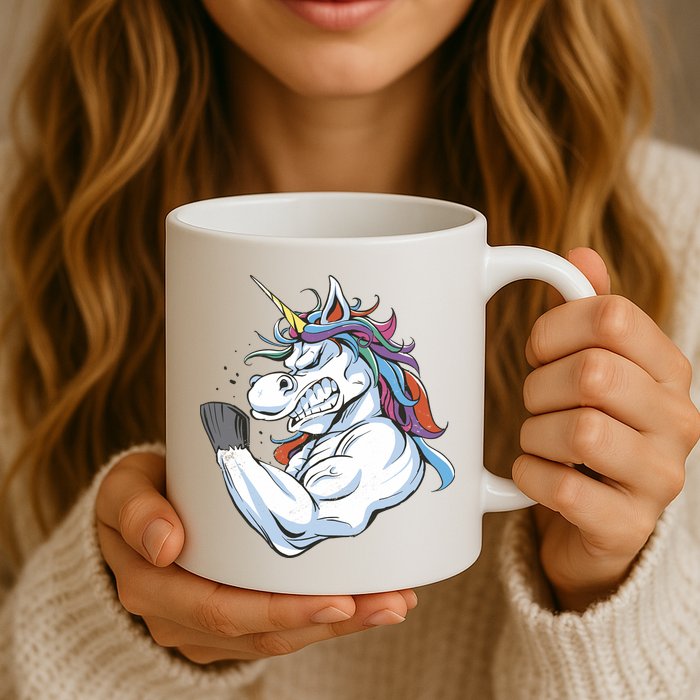 Strong Unicorn Creature Mug