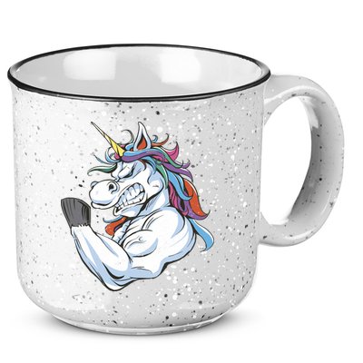 Strong Unicorn Creature 15oz Campfire Ceramic Mug