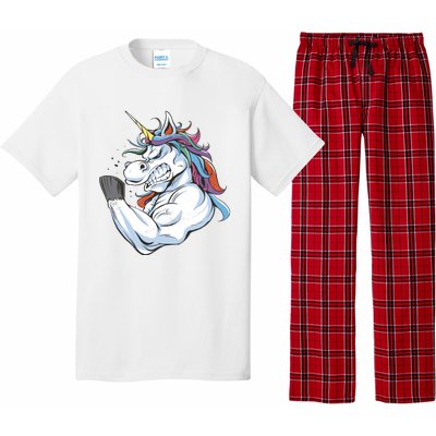 Strong Unicorn Creature Pajama Set