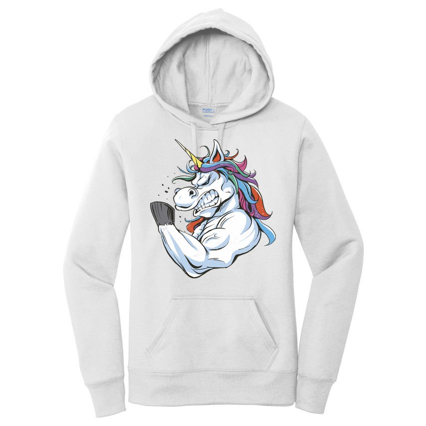 Strong Unicorn Creature Women's Pullover Hoodie