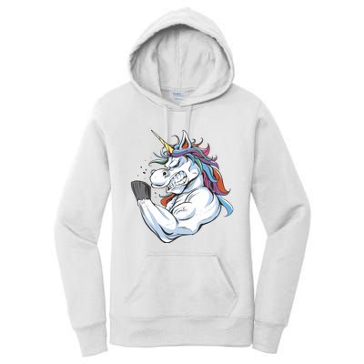 Strong Unicorn Creature Women's Pullover Hoodie