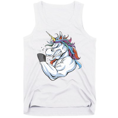 Strong Unicorn Creature Tank Top