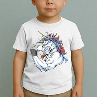 Strong Unicorn Creature Toddler T-Shirt