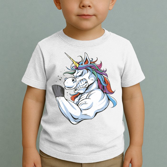 Strong Unicorn Creature Toddler T-Shirt