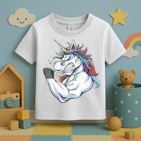 Strong Unicorn Creature Toddler T-Shirt