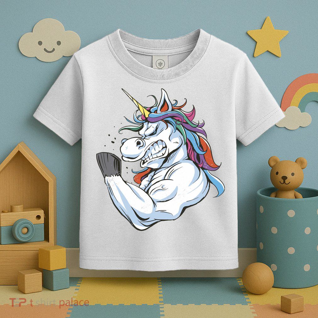 Strong Unicorn Creature Toddler T-Shirt