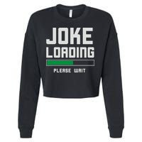 Stand Up Comedian Humor Cropped Pullover Crew