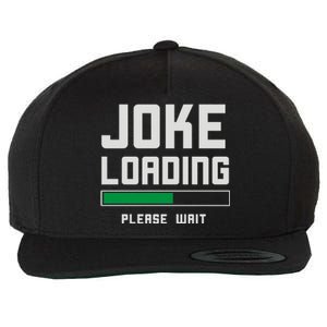 Stand Up Comedian Humor Wool Snapback Cap