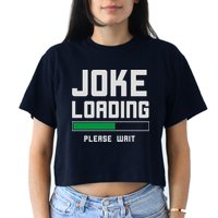Stand Up Comedian Humor Crop Top