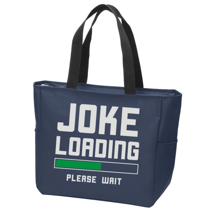 Stand Up Comedian Humor Zip Tote Bag
