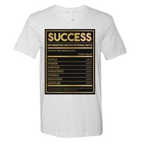 Success Nutritional Facts V-Neck T-Shirt