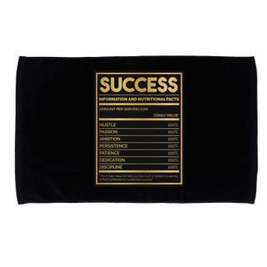 Success Nutritional Facts Microfiber Hand Towel