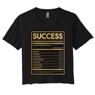 Success Nutritional Facts Crop Top