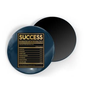 Success Nutritional Facts Magnet