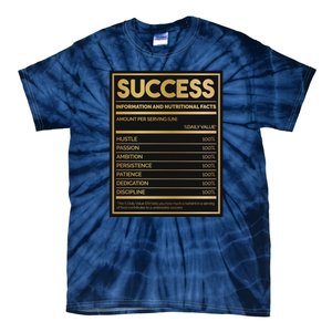 Success Nutritional Facts Tie-Dye T-Shirt