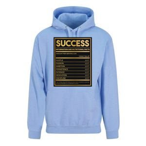 Success Nutritional Facts Unisex Surf Hoodie