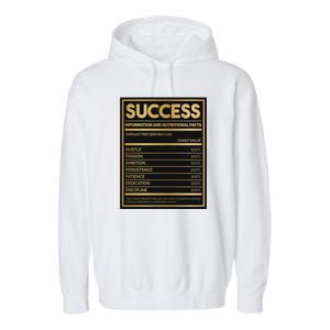 Success Nutritional Facts Garment-Dyed Fleece Hoodie