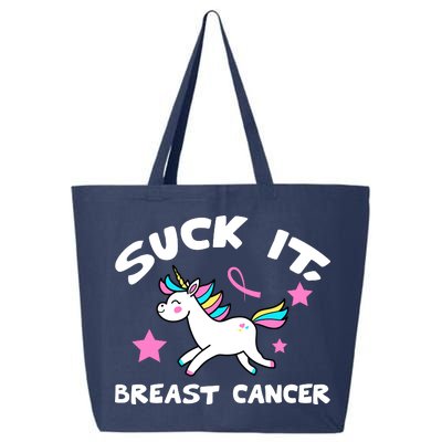 Suck It Breast Cancer unicorn 25L Jumbo Tote