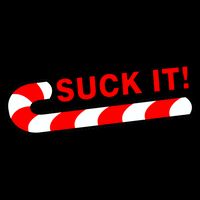 Suck It Candy Cane Cooling Performance Crew T-Shirt