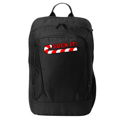 Suck It Candy Cane City Backpack