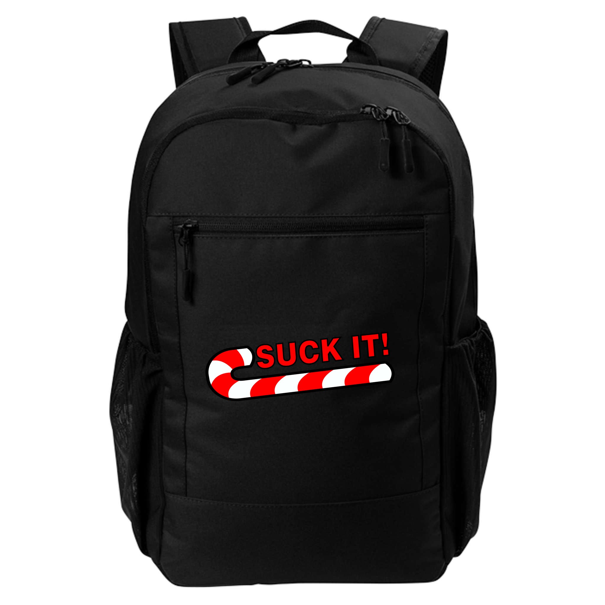 Suck It Candy Cane Backpack
