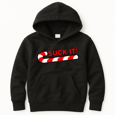 Suck It Candy Cane Kids Hoodie