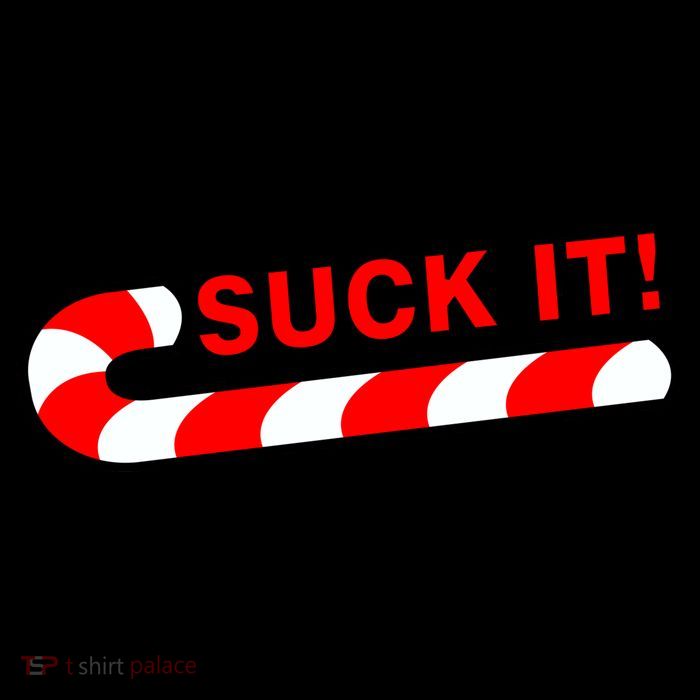Suck It Candy Cane Kids T-Shirt