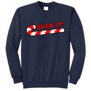 Suck It Candy Cane Sweatshirt