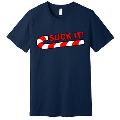 Suck It Candy Cane Premium T-Shirt