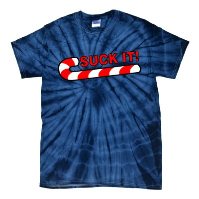 Suck It Candy Cane Tie-Dye T-Shirt