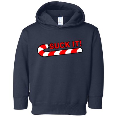 Suck It Candy Cane Toddler Hoodie