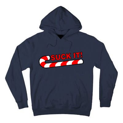 Suck It Candy Cane Tall Hoodie