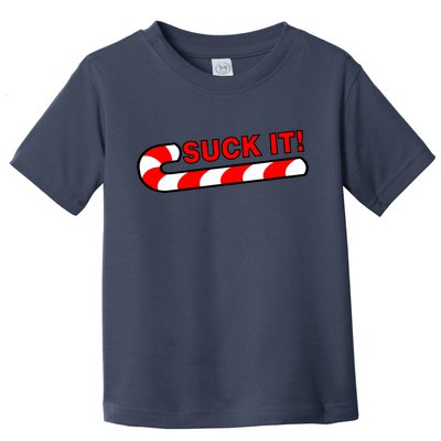 Suck It Candy Cane Toddler T-Shirt