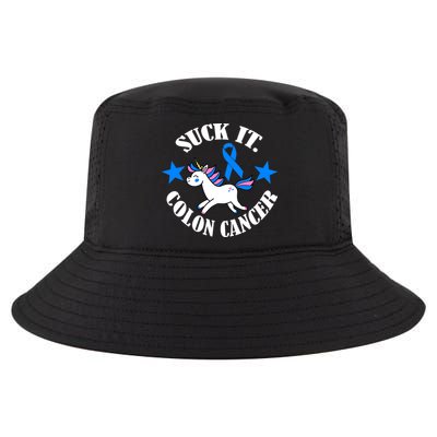 Suck It Colon Cancer Cool Comfort Performance Bucket Hat