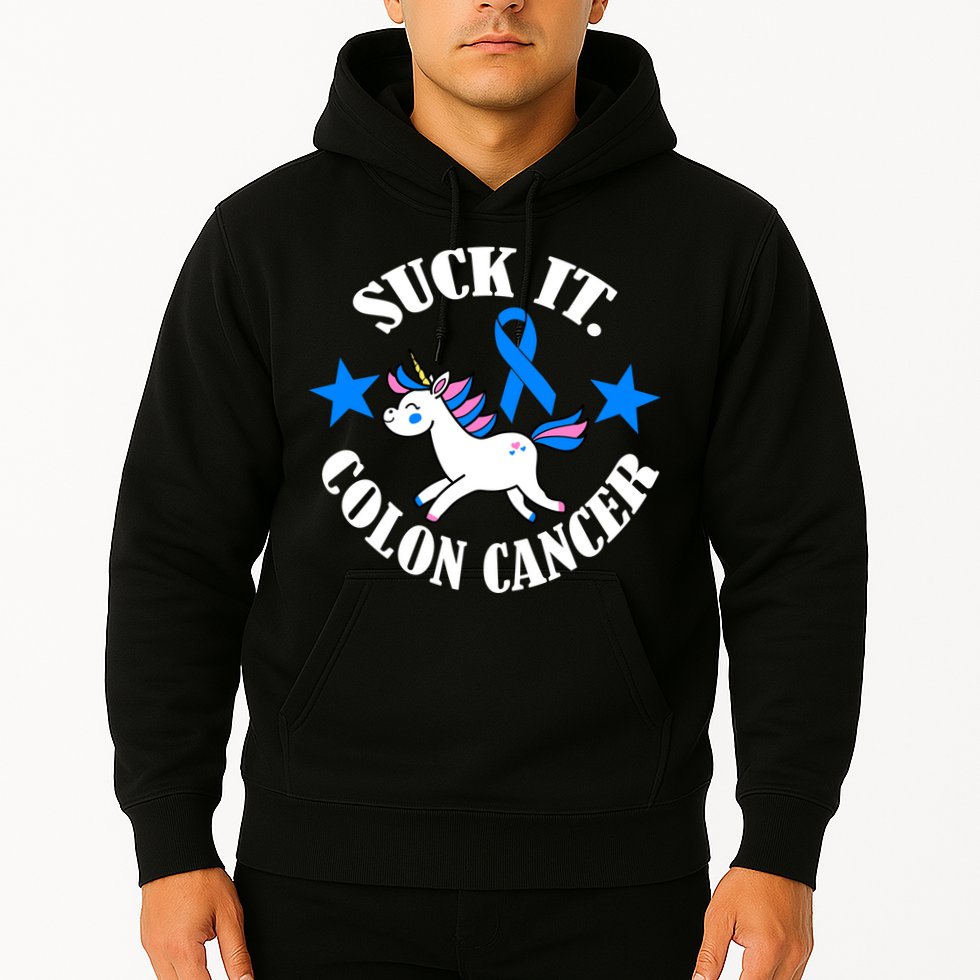 Suck It Colon Cancer Hoodie