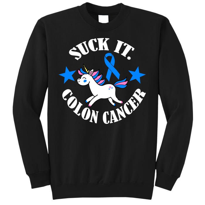 Suck It Colon Cancer Sweatshirt