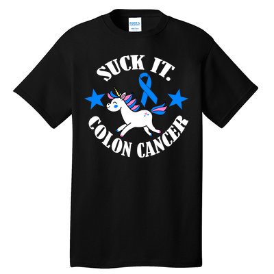 Suck It Colon Cancer Tall T-Shirt