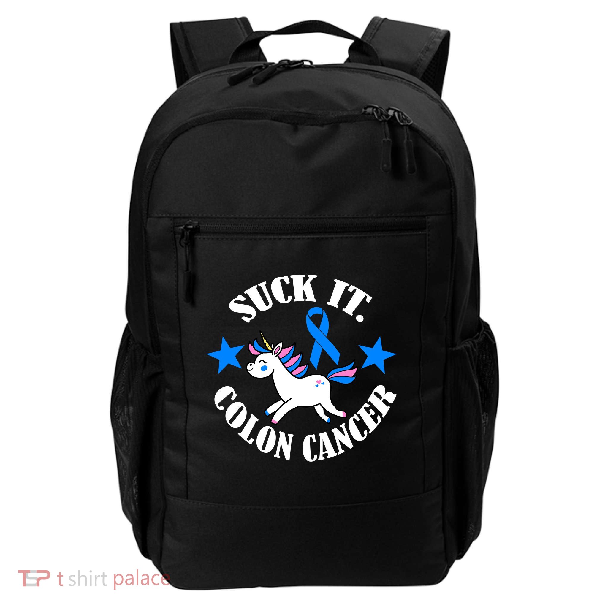 Suck It Colon Cancer Daily Commute Backpack