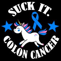 Suck It Colon Cancer Bucket Hat