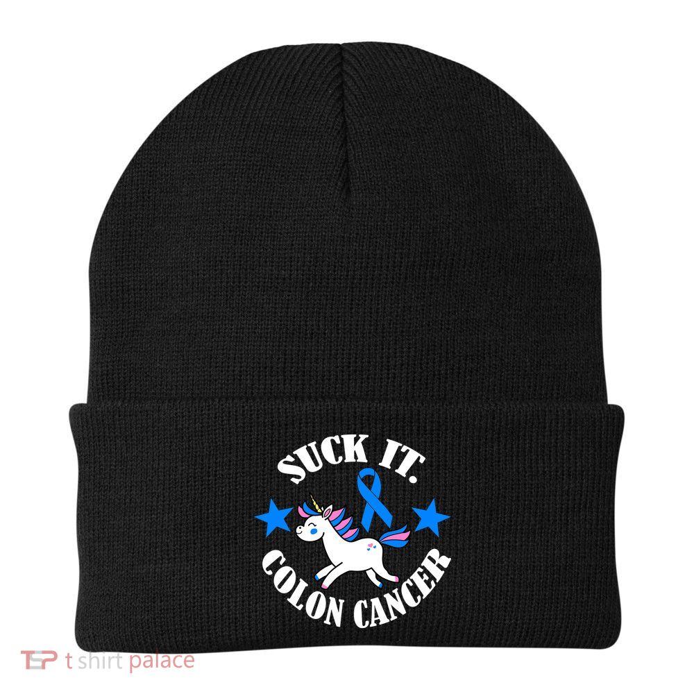 Suck It Colon Cancer Beanie