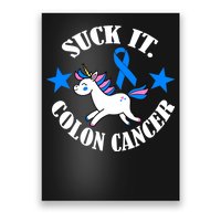 Suck It Colon Cancer Poster