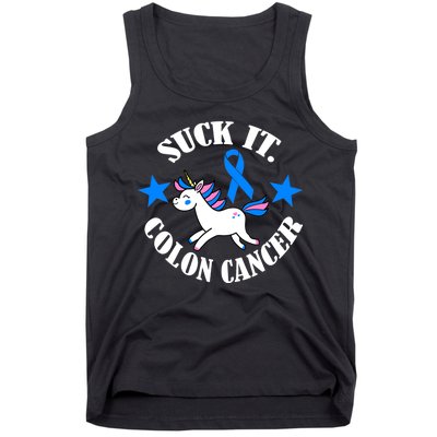 Suck It Colon Cancer Tank Top