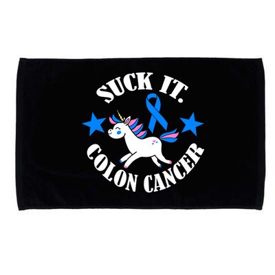 Suck It Colon Cancer Microfiber Hand Towel