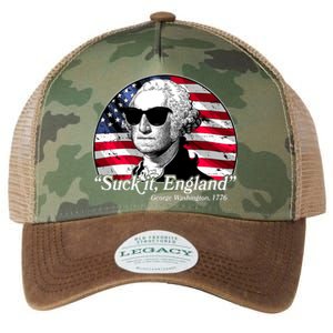 Suck It England George Washington 1776 Legacy Tie Dye Trucker Hat